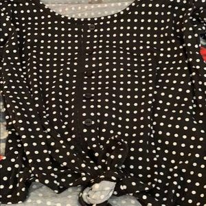 pokadots with buttons